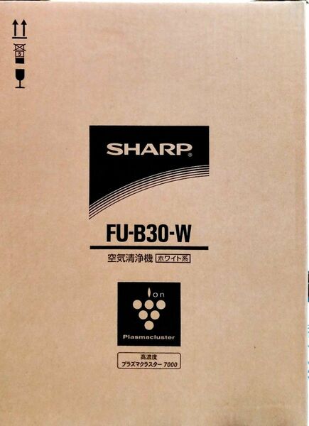 SHARP　FU-B30-W　空気清浄機 高濃度プラズマクラスター