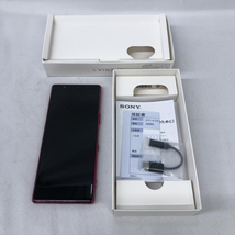 【中古】【SIMフリー】○Xperia 5 (J9260)(レッド)[240091313333]_画像2