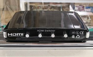 動作品 HORIC HDMI Switcher LJ-41A 本体のみ 1080p対応 4ポート セレクター 切替器 ホーリック