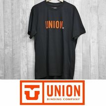 【新品】22 UNION SHORT SLEEVE TEE - M - BLACK Tシャツ アパレル 正規品 ユニオン バインディング_画像1