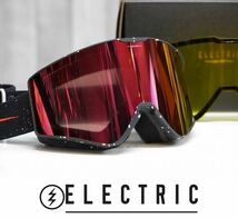 【新品:SALE】23 ELECTRIC KLEVELAND II - MATTE SPECKLED BLACK - AUBURN RED CONTRAST + HONEY 正規品 ゴーグル ジャパンフィット_画像1