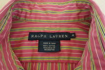 ●RALPH LAUREN ラルフローレン チュニック シャツ 七分袖_画像6