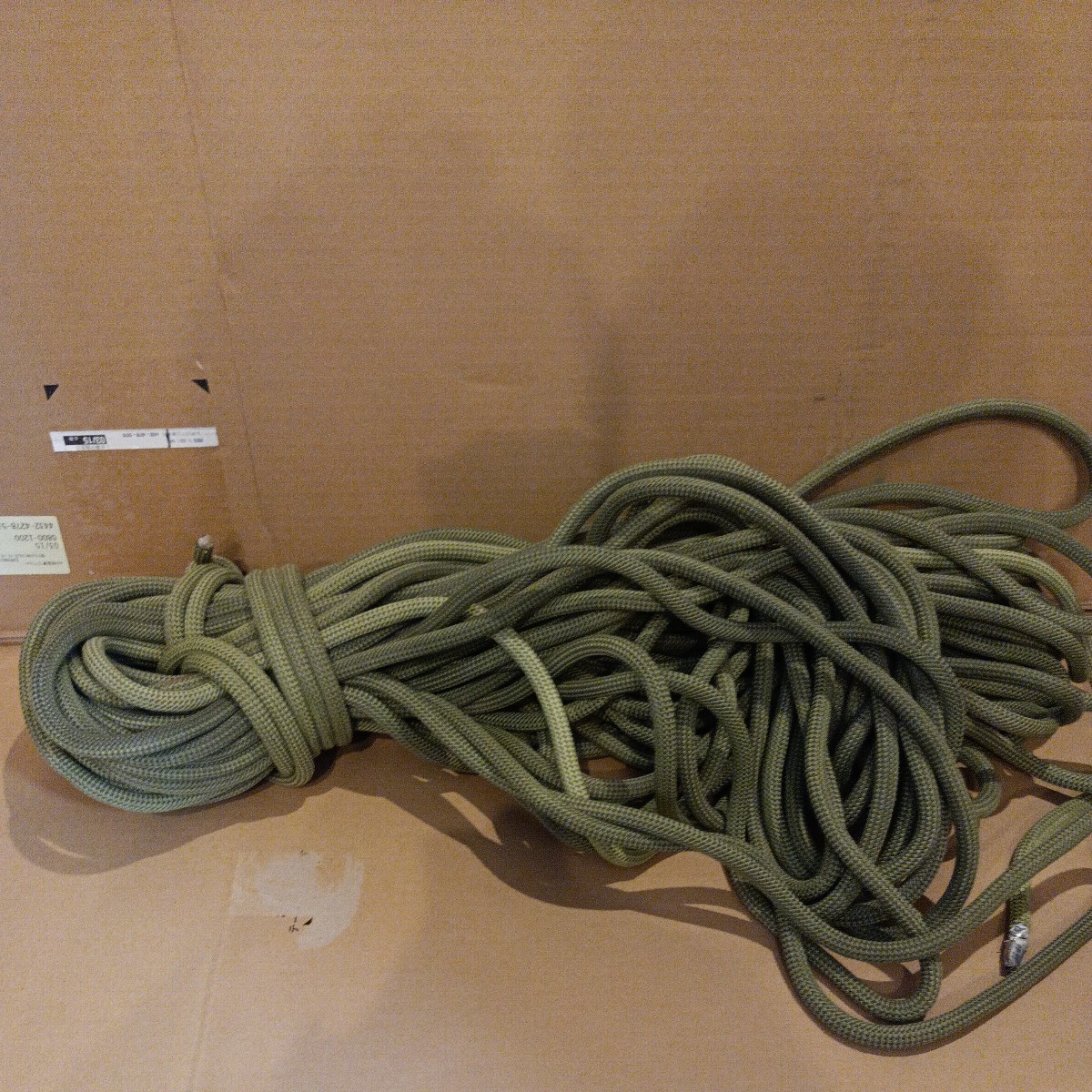 ELCクライミングロープ11.5mm約45m2eye紫 アーボリスト 造園 最安 www