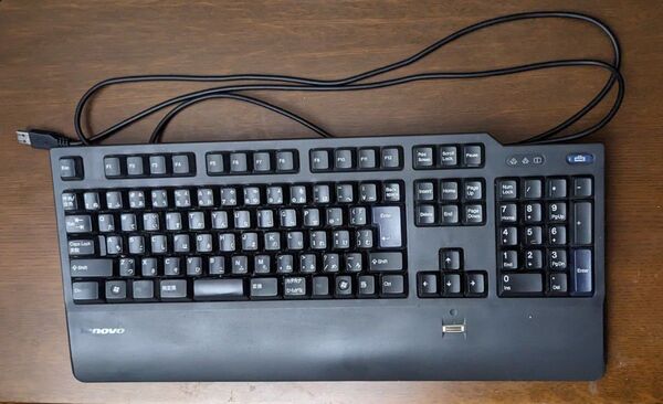 【ジャンク品】レノボ指紋認証キーボード KUF0452