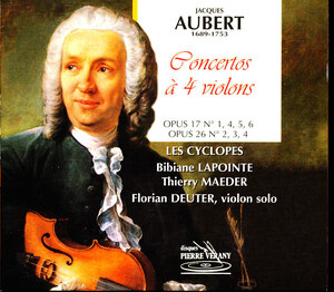 PIERRE VERANY サイクロプス - オベール：4つのヴァイオリンのための協奏曲集　4枚同梱可能　e7AB00013AFW4
