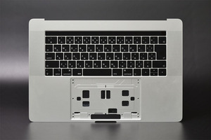 当日発送 MacBook Pro 15 2018 2019 A1990 シルバー 日本語 キーボード バッテリー スピーカー 中古品 2-0429-2 ボタン ファン