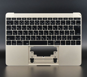  этот день отправка MacBook Retina 12 inch Early 2015 A1534 Gold японский язык клавиатура подставка palm rest б/у товар 911-4 JIS