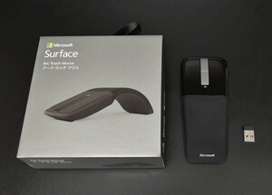 当日発送 Microsoft Surface Arc Touch Mouse 1592 E6W-00008 アーク タッチ マウス 中古品1　パーツ 部品