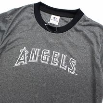 ●送料390円可能商品 ロサンゼルス エンゼルス Angels MLB 新品 メンズ 快適 速乾 半袖 Tシャツ Lサイズ[24231YAT-N9-L] 一 三 弐★QWER★_画像1