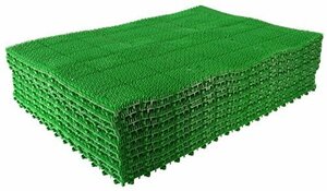  Yamazaki industry made in Japan joint artificial lawn .. unit E-V green 60cm×90cm(30cm6 sheets set ) 10 pieces set 