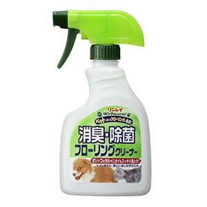 リンレイ リビングわんにゃん 消臭・除菌フローリングクリーナー 400ml