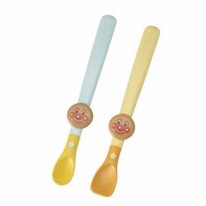 rek(LEC) Anpanman doll hinaningyo spoon 2 pcs set ( doll hinaningyo the first period ~ middle period ) dishwasher *.. disinfection OK 2 piece (x 1) A00161