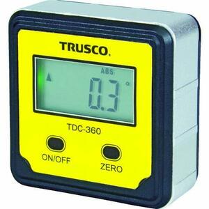 TRUSCO (トラスコ) デジタル水平傾斜計 デジキュービック TDC-360