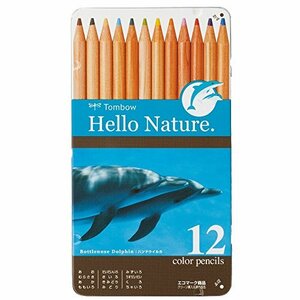  стрекоза карандаш цветные карандаши Hello nature 12 цвет Dolphin CB-RHNDL0212C