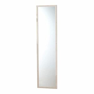  Takeda corporation [ mirror * mirror * looking glass ] white 30×1.5×120cm wall mirror 120WH WLM-120WH-AM