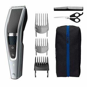  Philips 5000 series electric barber's clippers charge / alternating current type hair - cutter * Kids mode installing *27 -step adjustment (3-28mm) * circle wash possible * silver |