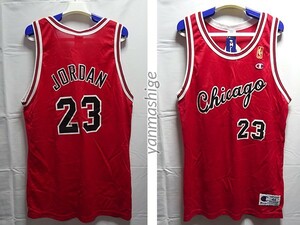 新品96年製 NBA50周年タグ付 ゴールド BULLS 72勝 旧ロゴ マイケル・ジョーダン オーセンティックユニフォーム [Lサイズ] シカゴブルズ