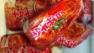 (Маринованная) Китайская капуста Qimchi 1 сумка 400 иен