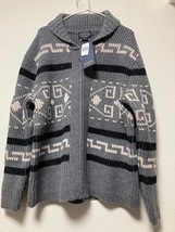 PENDLETON ペンドルトン The Original Westerley Grey Black MD　LAMBS WOOL オリジナルウェスターリー RF00461401 MD_画像4