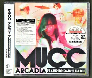 Ω 美品 ムック MUCC 初回盤 DVD付 2枚組 マキシ CD/アルカディア フィーチャリング ダイシ・ダンス/DAISHI DANCE