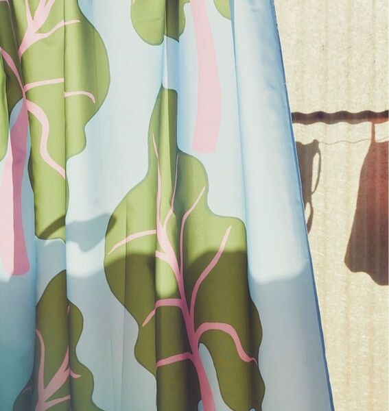 限定 IKEA × marimekko BASTUA シャワー カーテン 目隠し パーテーション