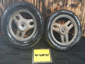 ●Tact タクト★ホイール フロント リア 10インチ★AF09 ホンダ 旧原付 当時物★検) クレタク スパタク DJ1 スーパータクト 5R0312127