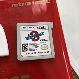 ニンテンドー3DS WIPEOUT3 海外版　国内動作不可　送料込