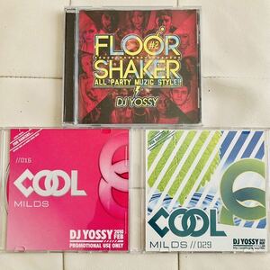 送料無料 / DJ YOSSY / FLOOR SHAKER / COOL 計3枚セット / HIPHOP R&B MIX