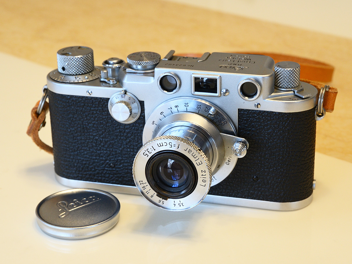 Leica iiif マップカメラ購入品 美品 赤エルマー50mm f3.5-