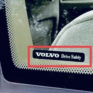 VOLVO Drive Safety ステッカー 車内から貼る / rデザイン ポールスター t4 v50 v40 v60 v70 v90 xc40 xc60 xc70 xc ドライブ セーフティー