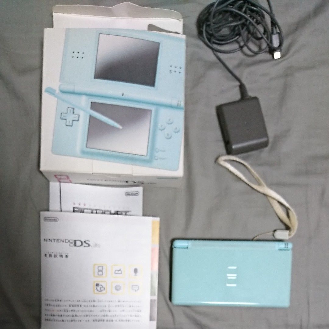 動作確認済み】Nintendo DS Lite アイスブルー ニンテンドー 任天堂