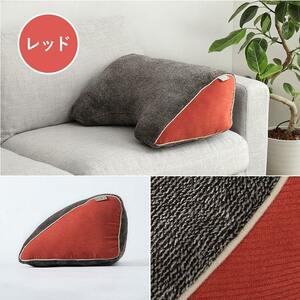 ★☆クッション 1点（レッドⅹ1点）約60ｘ40ｘ25ｃｍ　寄りかかり、枕　送料無料！