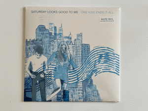 [送料無料］［未使用新品］Saturday Looks Good To Me One Kiss Ends It All | LP | PRC-256 | Polyvinyl record | white vinyl 