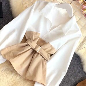 ☆彡夏物新作新品☆彡 春物新作 ハイウエストプリーツ