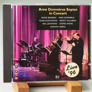 【即決】アルネ・ドムネラス　ARNE DOMNERUS SEPTET IN CONCERT　LIVE '96