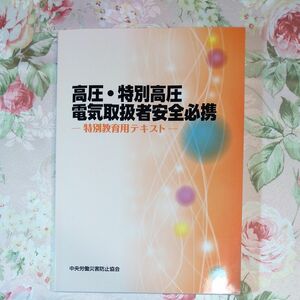 高圧・特別高圧電気取扱者安全必携　特別教育用テキスト （第２版） 中央労働災害防止協会／編