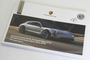  Porsche 911 991-2 GT3 RS / mission E Cross Tourismo june-b* motor show 2018 Press kit USB attaching catalog 