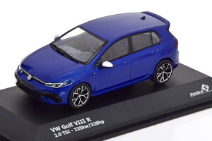 ソリド 1/43 フォルクスワーゲン ゴルフ8 R 2021 ブルーメタリック Solido 1:43 VW Golf 8 R 2021 bluemetallic S4311801