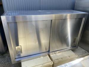 TTOWN リサイクル品 業務用 厨房 ステンレス 吊戸棚 W1050xD350xH600mm　橿原引取可