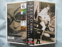 ＶＨＳビデオ 松田聖子【SEIKO WAS IT THE FUTURE 】 歌詞カード付 8曲 29分 マーキュリー　96.12.20　PHVL-3502　　　　j336_画像3