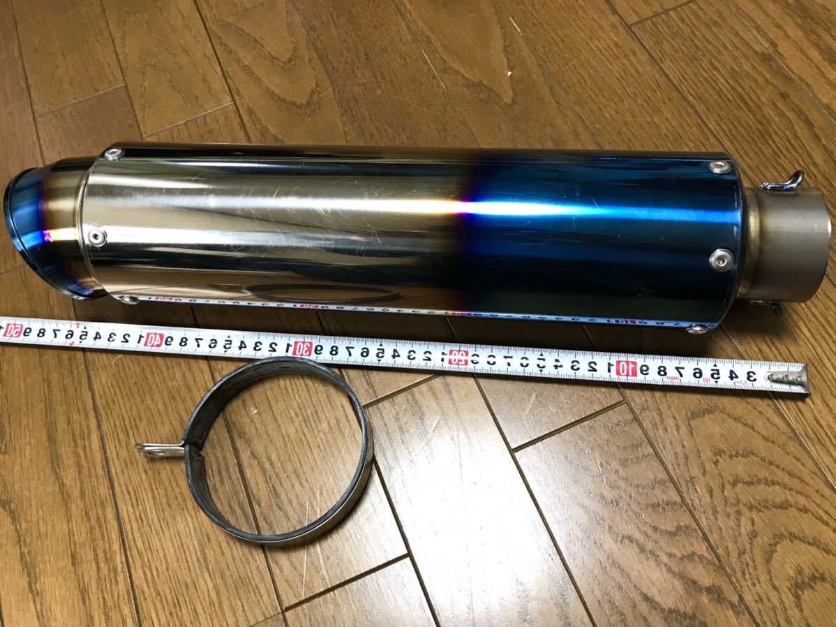 クーポン利用で2750円&送料無料 モトギア サイレンサー 60.5パイ