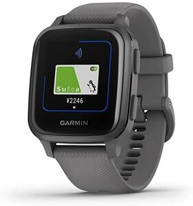 新品★送料無料★GARMIN(ガーミン) Venu Sq Suica機能 タッチ決済 Shadow Gray/Slate GPSスマートウォッチ