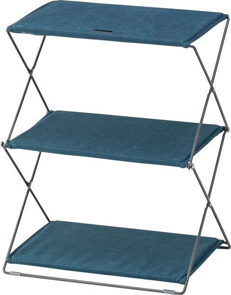 折叠架 2D FGS-93 海军蓝, 手工制品, 家具, 椅子, 架子, 书架, 架子