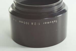 233 『送料無料 並品 』PENTAX Takumar 105mm F2.8 100mm F4 ペンタックス メタルフード (49mm径)