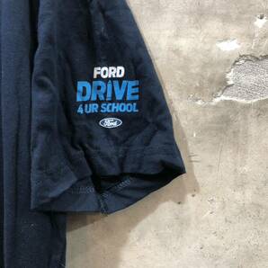 USA古着FORD フォード 企業物Tシャツ ティーシャツ 半袖 ネイビーの画像4