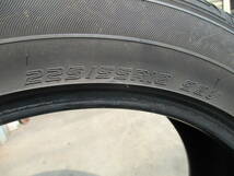 DUNLOP LE MANS LM704 225/55R18 98V 中古2本セット　ダンロップ　ルマン　特殊吸音スポンジ搭載タイヤ_画像4