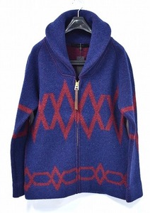 BACKBONE バックボーン DOUBLE JACQUARD KNIT COWICHAN SWEATER ダブルジャガードニット カウチンセーター M ジャケット ブルゾン