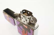 C520★ZIPPO SALUTES PINUP girls ジッポー オイルライター LIMITED ピンナップガール 1996年製 vintage 火花確認済_画像7