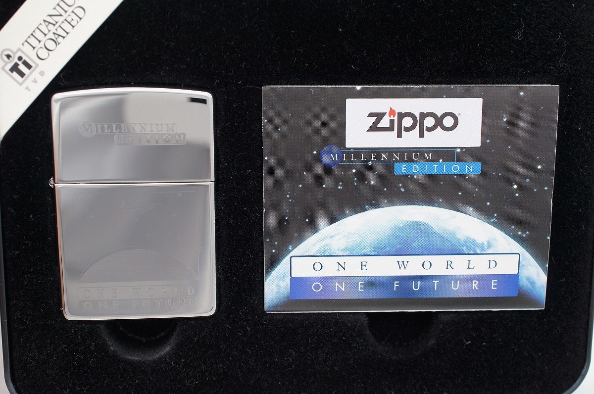 されたコレ】 Zippo ジッポー 絶版・1999年製造 限定 MILLENNIUM
