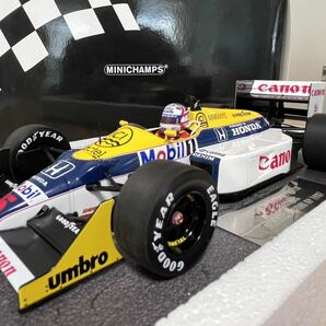 (希少】1/18 ウィリアムズホンダ FW11B ナイジェルマンセル 1987 British GP WINNERの画像1